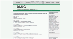 Desktop Screenshot of dstjg.de